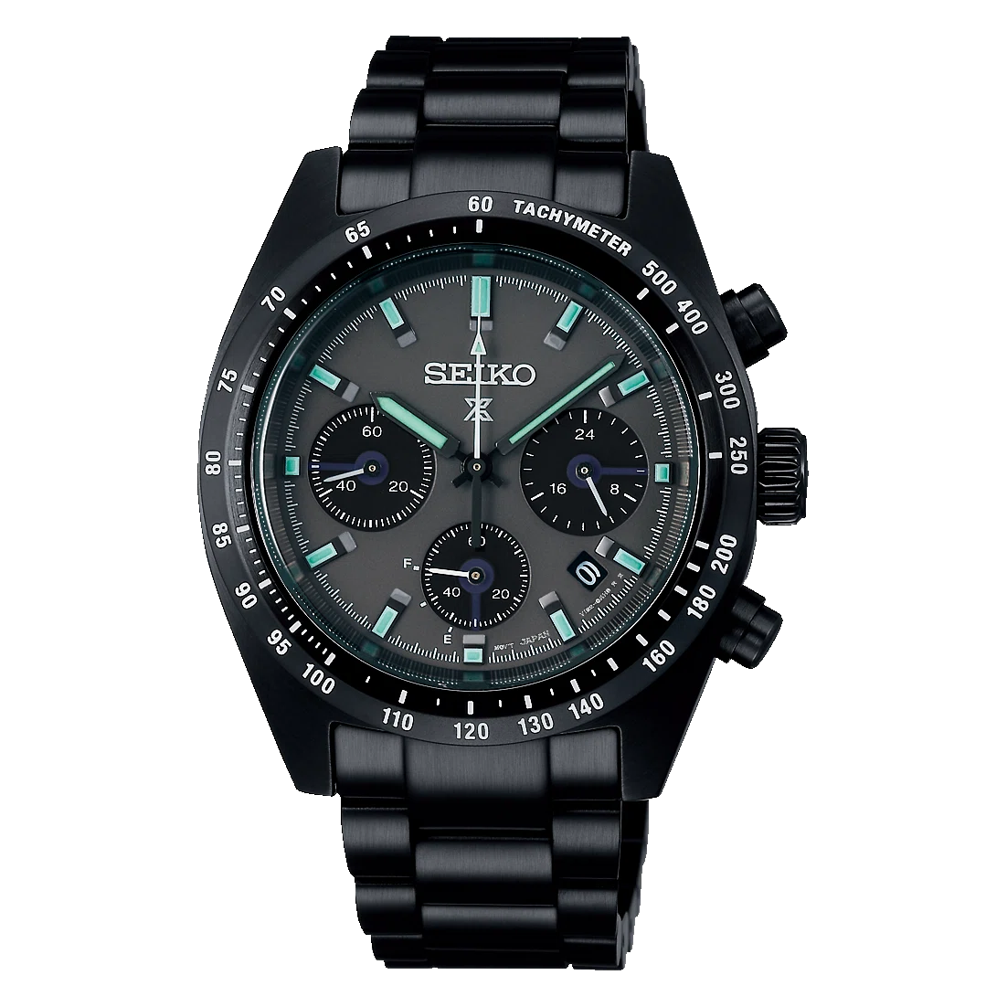 Chronographe solaire Prospex SPEEDTIMER SPEEDTIMER La série noire SSC917 Chronographe solaire Prospex SPEEDTIMER SPEEDTIMER La série noire SSC917